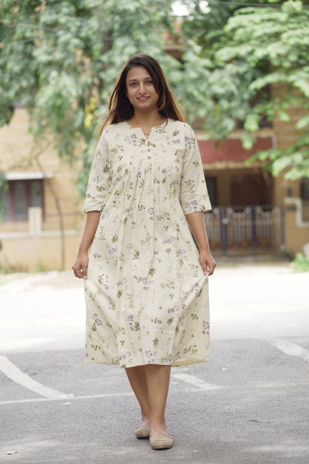A-Line Cotton Kurta